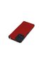 GLB-STL41414 Redmi Note 12 5G Loop Leather Silicone Case - Red - 3