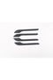 Door Handle Decorative Covering Mat Carbon Compatible with Tesla Model Y Legacy and Juniper - 3