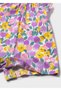 Baby Girl Shorts Salopet Purple - 3