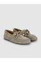 Lumanar Women's Nomad Oil Green Suede Driver Loafer Shoes - 3