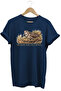 Chukrak Bird Printed Crew Neck Cotton Outdoor and Camping T-Shirt