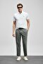 111040230 Laon Smart Polo Collar T-Shirt Men's T-Shirt White - 4