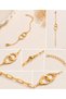 Steel Bracelet with Gold Clamp Detail - 2
