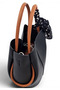 Black&Tan, Lale Model, Scarf, Puppy, Cross Strap, Women's Hand and Shoulder Bag - 8