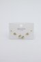 Glb-stl41414 multi-set earrings - gold
