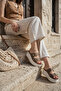 Women's Orthopedic Soft-Sole Anatomical Double Buckle Slippers - 5