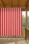 Durable Thick Outdoor Striped Balcony Curtain and Sunshade Models - Balcony Sunshade and Tarpaulin 70 cm with One Tie.