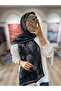 شال سيرينزا ناعم بنقشة مميزة - أسود - 3
