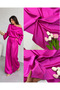 Fuchsia Acetate Satin Fabric