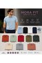Men's Compact Polo Collar T-Shirt Premium Fabric Short Sleeve Basic Casual T-Shirt - 2