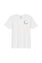 Eid T-Shirt - Golden Crescent Noor Embroidered Design, Premium Polycotton, Breathable Unisex Festive Wear for Men & Women