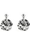 Luminous Circlet Women's Earrings, 925 Sterling Silver, Handmade Adjustable Jewelry