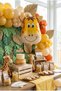 Safari Giraffe Head Foil Balloon 25X45 cm Safari Themed Children's Birthday Party Decoration