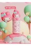 Cute Aquarius-themed Cartoon Insulated Water Bottle, Stainless Steel Cup for Hot or Cold Beverages, Cute Travel Mug for Boys and Girls at School, 350 ml / 12.3 oz (Pink) - 2