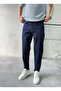 Comfortable Fit Trend Fit Navy Blue Boyfriend Jean - 2