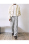 Men's Premium Comfort Loose Jogger Gray Linen Trousers - 3