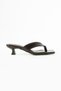 River Women's Blunt Toe Flip-Flop Low Heel Slippers - 4