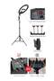21 Inch Ring Light Tripod Stand with 3 Phone Brackets Soft LED Ring Light with Remote - 6