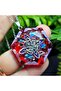 North Star - Triquetra Red Orgonite Pendant - Stainless Steel Chain (Handmade Design Products)