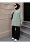 Women's Premium Quality Hijab Tunic with Bow and Stones