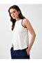 Off-White 100% Cotton Crew Neck Undershirt with Accessories