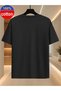 3 Pieces of Men's Motorcycle Printed Premium Oversize T-Shirts - 2