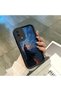 Oppo A55 4g Compatible Black Silicone Case Shockproof with Camera Protection
