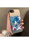 iPhone 7/8/Se 2020 2022 Compatible Hard Acrylic Back Silicone Edge Lens Protection Case - 3