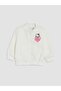 Lcw Kids Hello Kitty Printed Girls' Zippered Sweatshirt