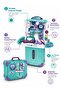 Portable Doctor Playset Trolley Suitcase Medical Kit For Kids Pretend Play With Plastic Tools & Accessories - 6