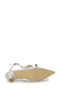 26S-6100 Beige Women's Heeled Shoes - 6