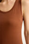 Thick Strap Basic Tank Top - 4