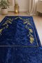 Hiig Store Embroidered Dowry Mat - Knee-Friendly / Orthopedic Fiber-Filled Prayer Mat 80X120 Size - 6 - Color - 3