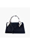 Textured Crossbody Bag Scarf Handle