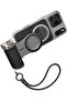 Magnetic main grip kit compatible with iPhone 17 Pro Max, standard phone camera kit with built-in 3200mAh battery - wireless charging - graphene cooling case - DSLR-style grip mount