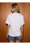 Venus Boxed Fit Women's T-Shirt - Snow Melange - C590 - 3
