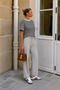 Women's 100% Cotton Linen Trousers Relaxed Cut Lightweight Fabric Daily Use - 4