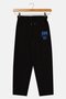 Jeans Kids Boy Brand Logo Sweatpants, Black - 3