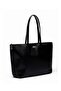 Women's L12.12 Concept Large Capacity Zipper Tote Bag - Large Black - 3