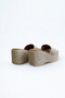 Straw Genuine Leather Wedge Heel Women's Slippers Sl339 - 4