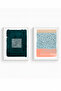 White Wooden Framed 2 Piece Set Painting Huhu55