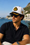 Unisex White Captain Hat Embroidered Sailor Hat Adjustable Sports Cap - 5