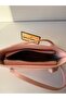 Women's Pink Powder Coquette Model Bow Shoulder Bag - 2