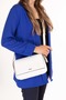 Women's Double Compartment Hand and Shoulder Bag Ald.1153 White - 5