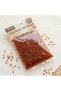 2 mm Orange Cut Glass Beads 500 Gr