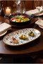 Calif Gourmet Oval Kayık Plate 19X11 cm