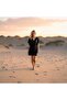 Women's Black V-Neck Mini Beach Dress - 3