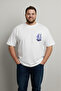 Large Size T-Shirt Oversize Cotton Comfortable Fit Printed Unisex T-Shirt - 3
