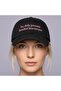 This Time the Princess Saves Herself Embroidery Embroidered Washable Vintage Hat - 3