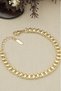 Vip Xuping Oval Plate Chain Steel Bracelet, Non-Tarnishing Steel Bracelet 19+4 cm